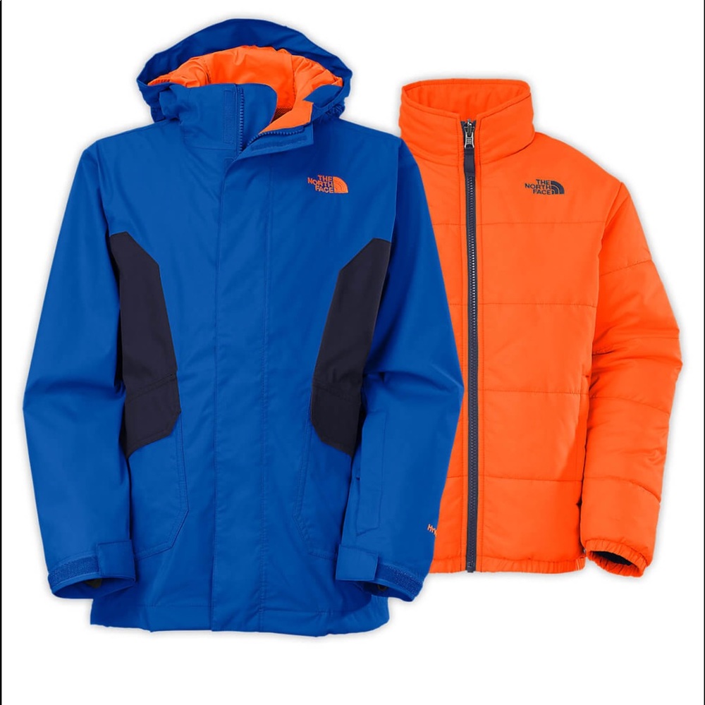 Boys XS North Face Tri-Climate Coat
